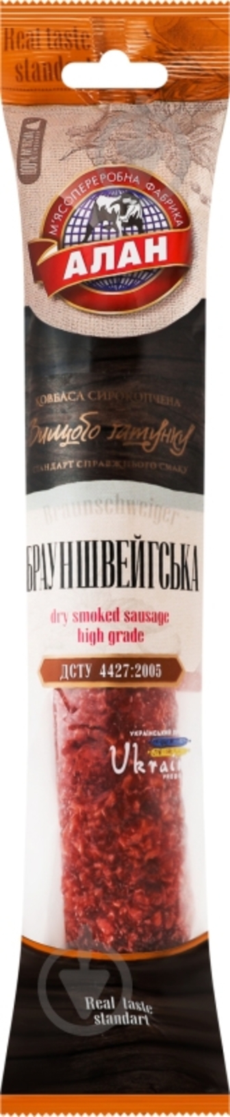 Ковбаса Алан Брауншвейгська 330 г (4823036505198)