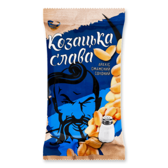 Арахіс Козацька слава смажений солоний 100г