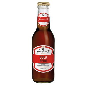 Газований напій Graziano'S Cola Zero 0,2 л