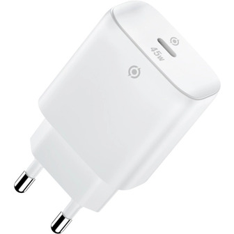 Мережевий зарядний пристрій Piko TC-PD451 USB Type-C PD3.0 QC3.0 45 Вт GaN White (1283126597770)