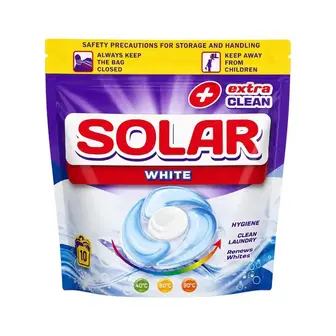Капсули для прання Solar 10 шт. White