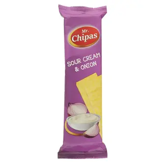 Чіпси Mr. Chipas сметана та цибуля 75 г