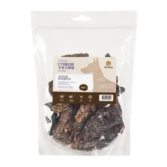 Ласощі для собак Natural 250 г - легені яловичі