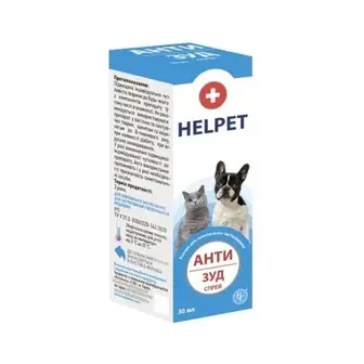 Helpet Анти Зуд спрей для собак та котів 30 мл