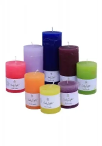 Свічка парафінова циліндр біла Candy Light C0715/1-1.1 (C0715/1-1.1 біла)