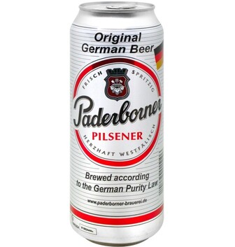 Пиво Paderborner Pilsner світле фільтроване 0,5 л