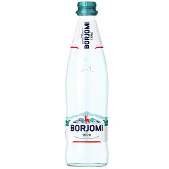 Мінеральна вода сильногазована Боржомі 0,5 л