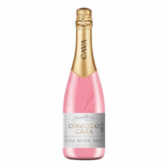 Ігристе кава (сava) брют рожеве Comodo Casa Cava Brut Rose Bardinet Wines 0,75 л