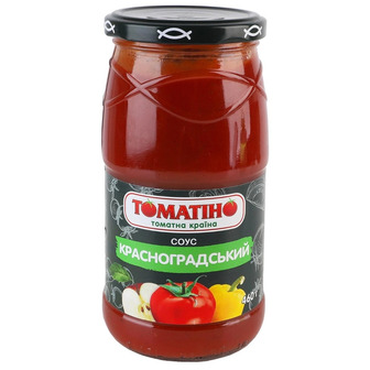 Соус Томатіно Красноградський томатний 460 г (4820266360368)