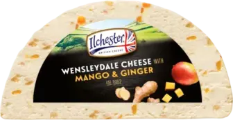 Сир Il Chester Wensleydale Манго та імбир 35% ваговий