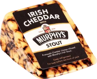 Сир Old Irish Creamery з ірландським стаутом 54% 150г