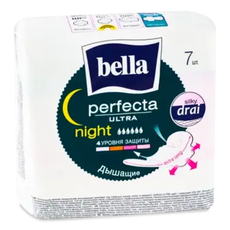 Прокладки "Perfecta Ultra Night" ТМ Bella, 7шт