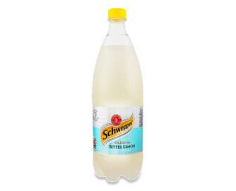 Напій соковмісний Schweppes Original Bitter Lemon, 1л