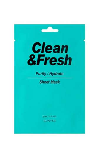 Clean&Fresh Маска для обличчя Purify&Hydrate 22ml - 22ml