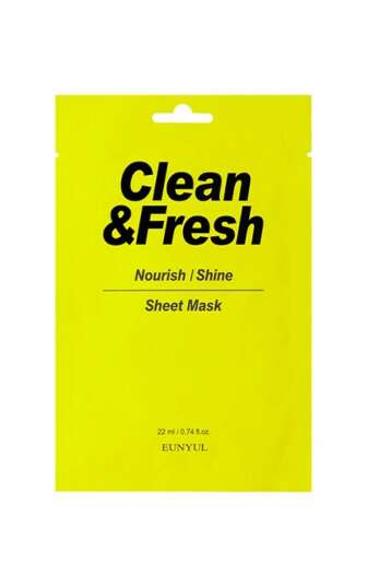 Clean&Fresh Маска для обличчя Nourish&Shine 22ml - 22ml