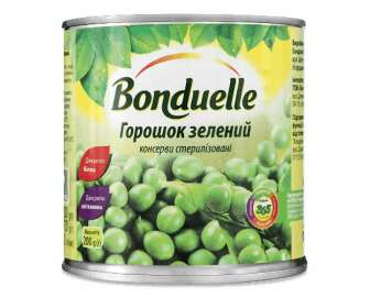 Горошок Bonduelle зелений, 200г