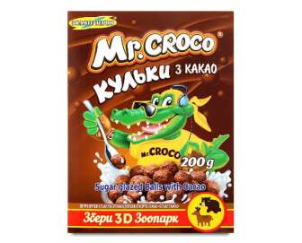 Кульки Mr.Croco з какао, 200г