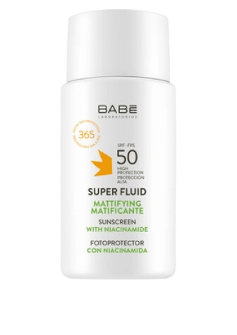 Babe Sun Сонцезахисний супер-флюїд з матуючим ефектом (SPF50+)