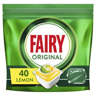 Капсули для ПММ Fairy Original все в 1 аромат лимону 40 шт.