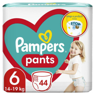 Підгузки - трусики Pampers Pants Розмір 6 (15+ кг), 44 шт 44шт