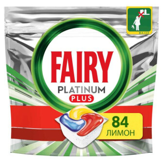 Таблетки для посудомийних машин Fairy Platinum Plus, 84 шт 84шт