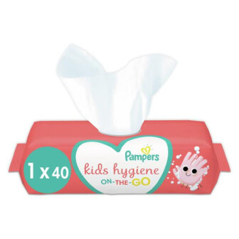 Серветки Pampers Kids Hygiene On-the-go 40 шт 40шт