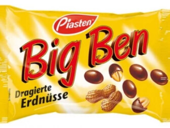 Piasten драже арахіс в шоколаді BIG BEN BROWN 100 г