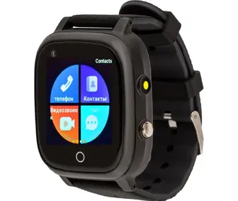 Смарт-годинник AmiGo GO005 4G WIFI Thermometer Black