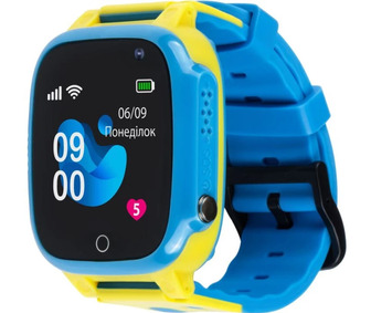 Смарт-годинник для дітей AmiGo GO008 GLORY GPS WIFI Blue-Yellow
