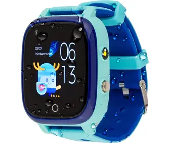 Смарт-годинник AmiGo GO005 4G WIFI Thermometer Blue
