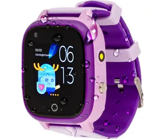 Смарт-годинник AmiGo GO005 4G WIFI Thermometer Purple