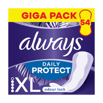 Щоденні прокладки Always Daily Protect ХL Нейтралізація запаху, 54 шт