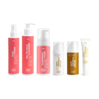 Набір для догляду за обличчям Marie Fresh Cosmetics для зрілої, сухої та нормальної шкіри, 6 предметів