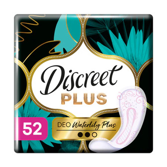 Щоденні гігієнічні прокладки Discreet Deo Waterlilly Plus, 52 шт