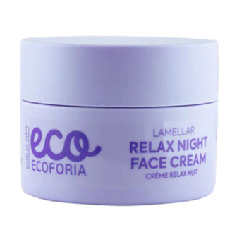 Нічний крем для обличчя Ecoforia Lavender Clouds Relax Night Face Cream, 50 мл