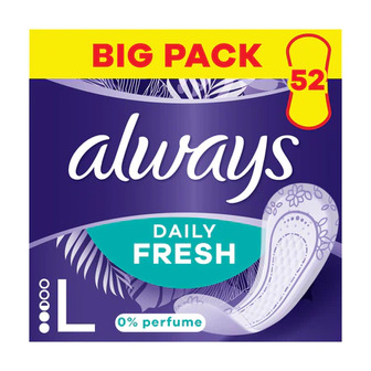 Щоденні прокладки Always Daily Fresh Long Без запаху, 52 шт