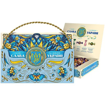 Набір цукерок Аметист Плюс Слава Україні! 500 г