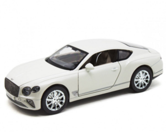 Машина Bentley Continental GT Автосвіт AS-2808, 1:24 Біла