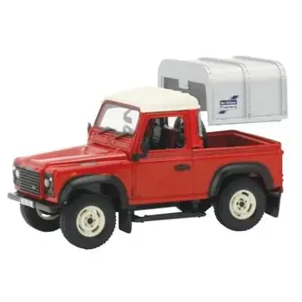Автомодель позашляховик Land Rover Defender 90 Britains 42732B-UC червоний, 1:32