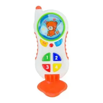 Музичний розвиваючий телефончик PL-721-46(Orange)-UC