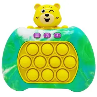 Електронна приставка Pop It консоль Quick Push Puzzle Game Fast Bambi 37382K-UC антистрес