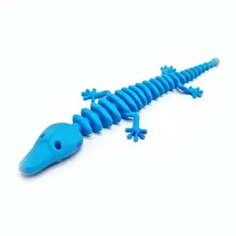 Ящірка антистрес MS3656(Blue)-UC 20 см