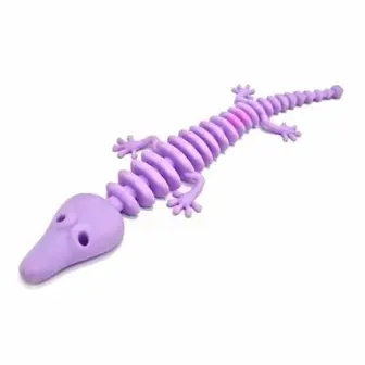 Ящірка антистрес MS3656(Violet)-UC 20 см