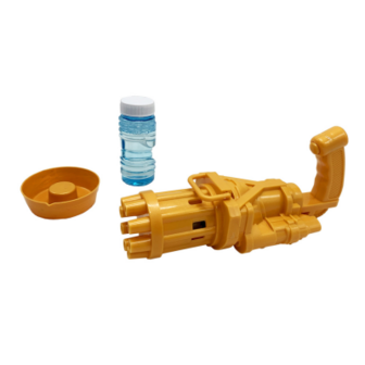 Генератор мильних бульбашок Bubble Gun Blaster "Кулемет" Bambi BB-04893-UC