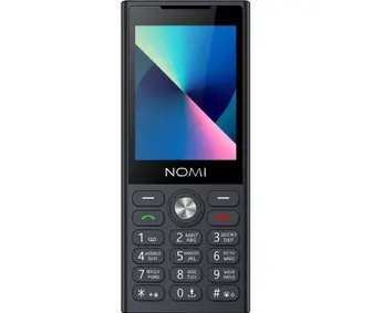 Мобільний телефон Nomi i2841 Black (чорний)