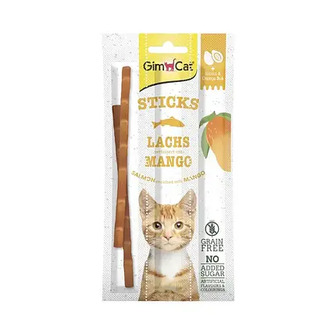 ТЕРМІН 07.2024 Ласощі для котів GimCat Superfood Duo-Sticks 3 шт. (лосось)