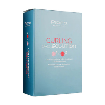 Комплекс для завивки волосся Pro.co Curling Solution (рідина, 250 мл + нейтралізатор, 250 мл)
