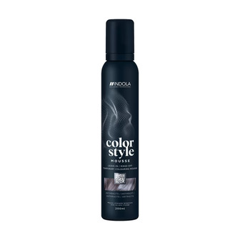 Відтіночний мус для укладання волосся Indola Color Style Anthracite, 200 мл