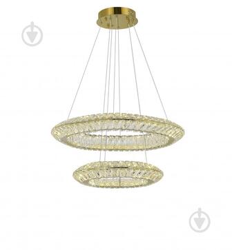 ВИТРИНА! Люстра потолочная Sensio Annora 68 Вт золотистый PA-7025 double circle