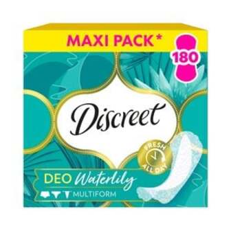 Щоденні прокладки Discreet Deo Waterlilly, 180 шт